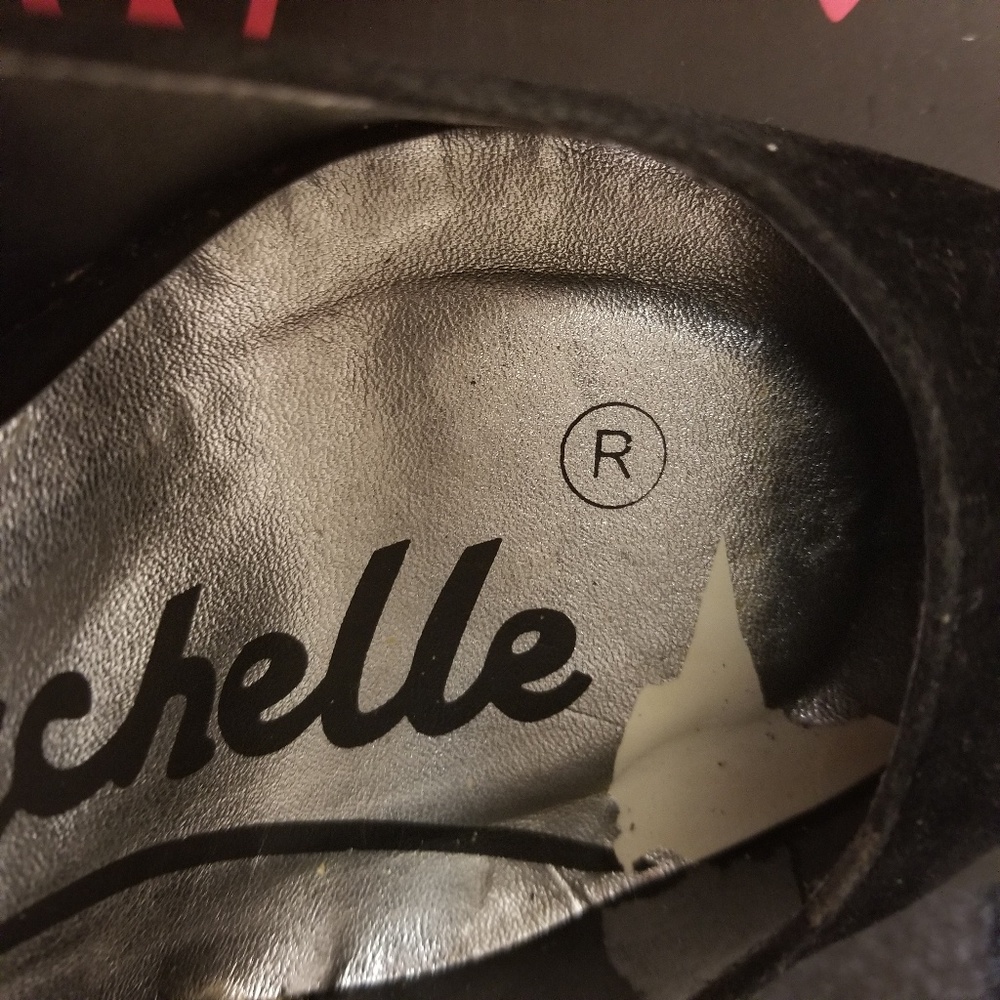 Anne Michelle black heels with studs Size 6 - Picture 12 of 17